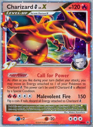Charizard G LV.X - DP45  - Promo - Holofoil
