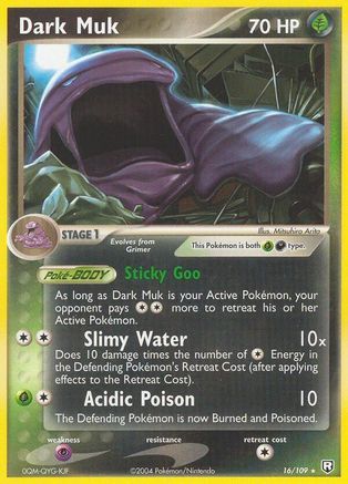 Dark Muk - 016/109 - Rare - Normal