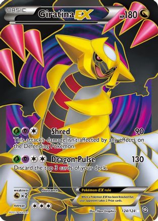 Giratina EX (124 Full Art)  - Ultra Rare - Holofoil