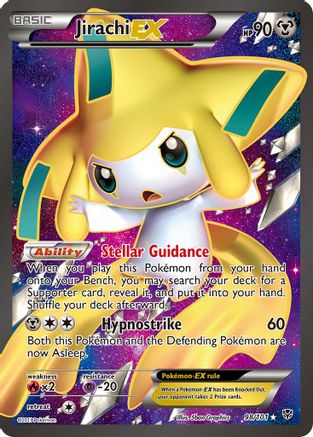 Jirachi EX (98 Full Art)  - Ultra Rare - Holofoil