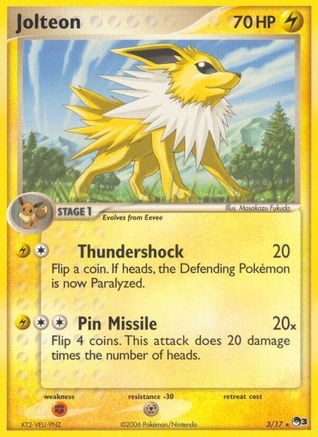 Jolteon - 003/017 - Rare - Normal