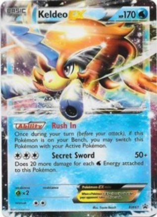 Keldeo EX - BW61  - Promo - Holofoil