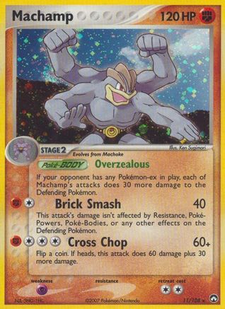 Machamp - 011/108 - Holo Rare - Holofoil