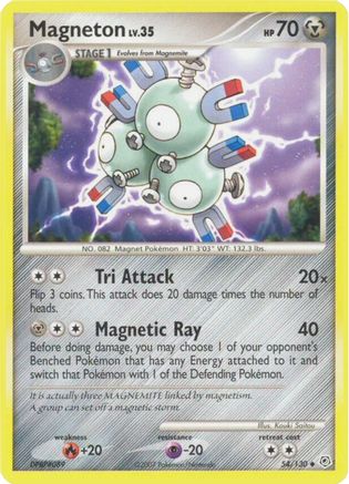 Magneton - 054/130 - Uncommon - Reverse Holofoil