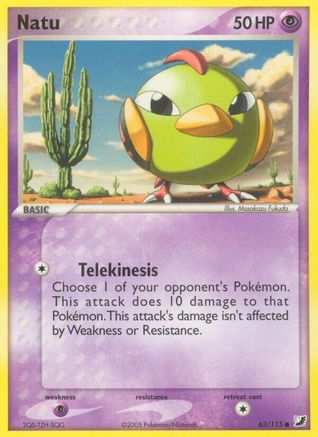 Natu - 063/115 - Common - Reverse Holofoil