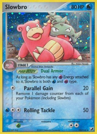 Slowbro - 013/115 - Holo Rare - Holofoil