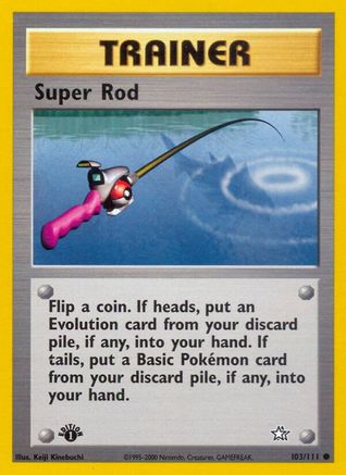 Super Rod - 103/111 - Common - Unlimited