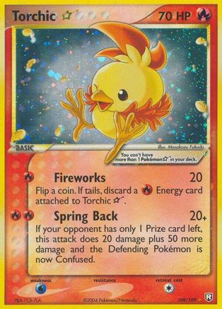Poussifeu ☆ - 108/109 - Ultra Rare - Holofoil