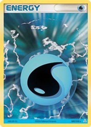 Water Energy - 107/110 - Holo Rare - Holofoil