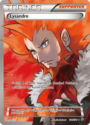 Lysandre (104 Full Art)  - Ultra Rare - Holofoil