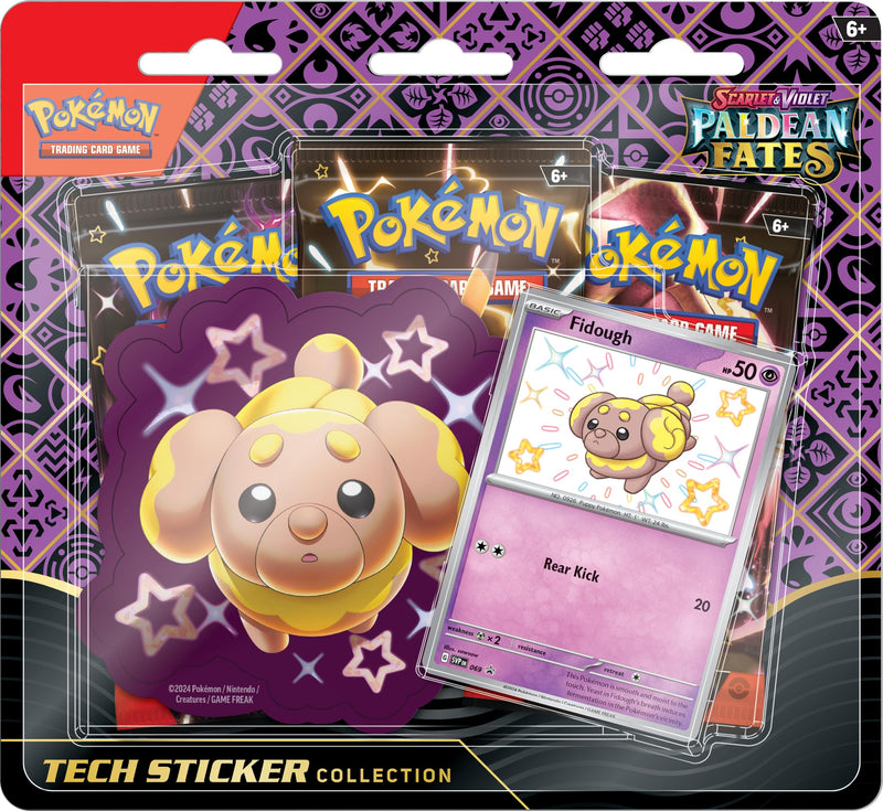 Pokemon - Scarlet and Violet - Paldean Fates - Tech Sticker Collection