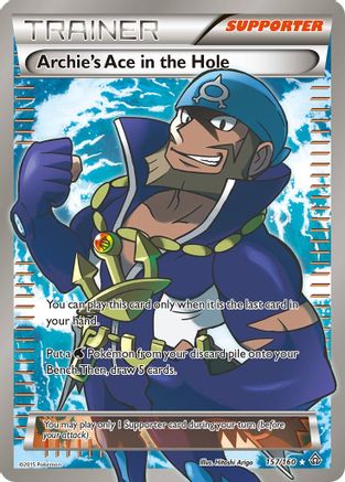 Archie's Ace in the Hole (157 Full Art)  - Ultra Rare - Holofoil