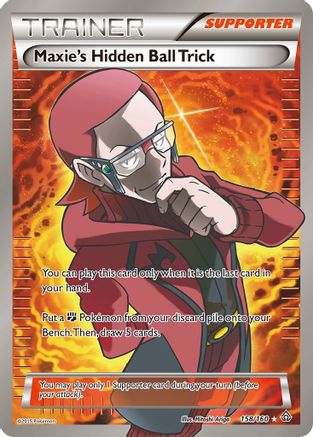 Maxie's Hidden Ball Trick (158 Full Art)  - Ultra Rare - Holofoil