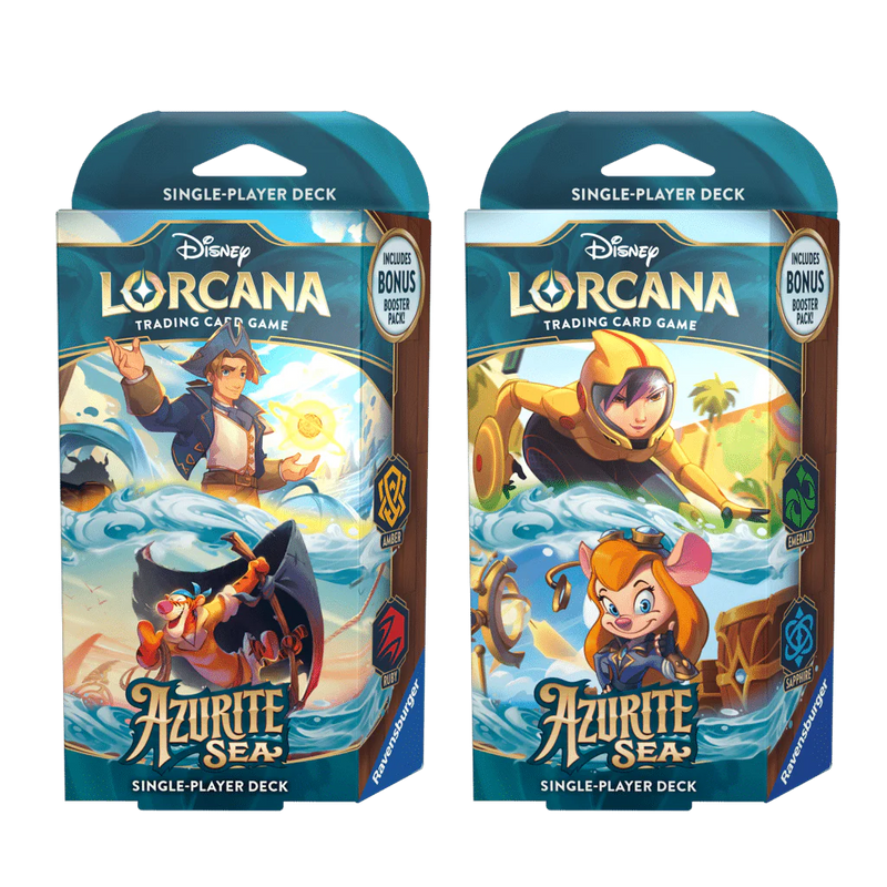 Disney Lorcana: Azurite Sea - Starter Decks