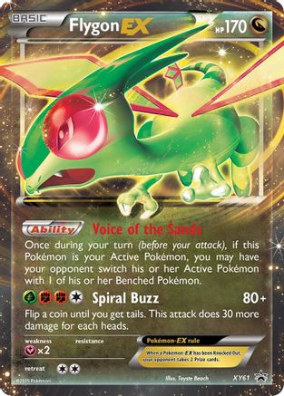 Flygon EX - XY61/211 - Promo - Holofoil