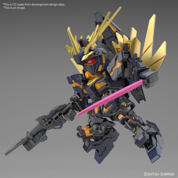 SDCS Unicorn Gundam 02 Banshee (Destroy Mode) & Banshee Norn Parts Set
