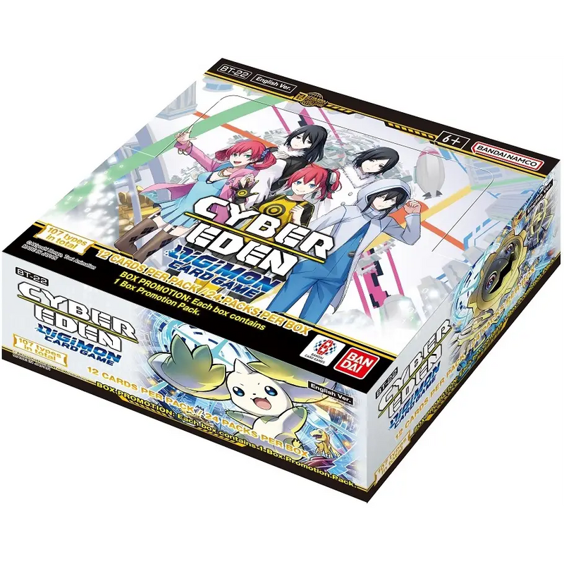 Digimon Card Game - BT-22 - Boîte de Boosters Cyber Eden