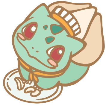 Custom CMB Bulbasaur Collectible Pin