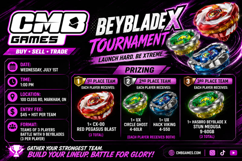 CMBGames - Beyblade Team Tournament (Canada Day)