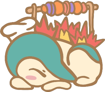 Custom CMB Cyndaquil Collectible Pin