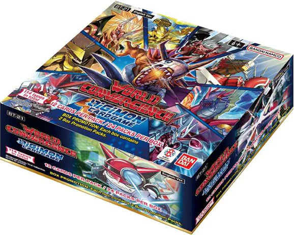 Digimon Card Game - BT-21 - World Convergence Booster Box