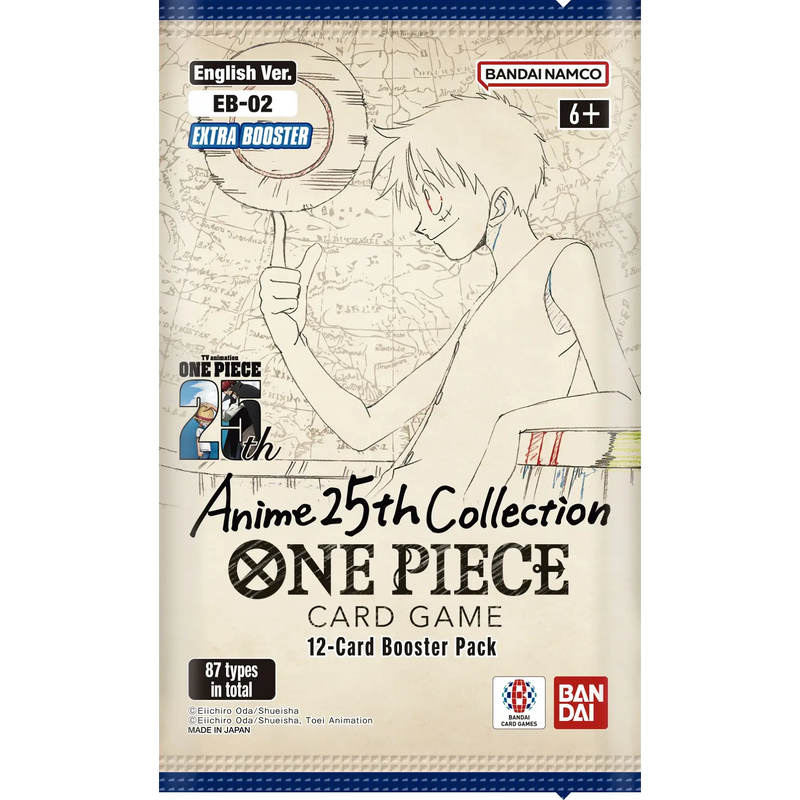One Piece Card Game - EB02 - Anime 25th Collection Booster Pack