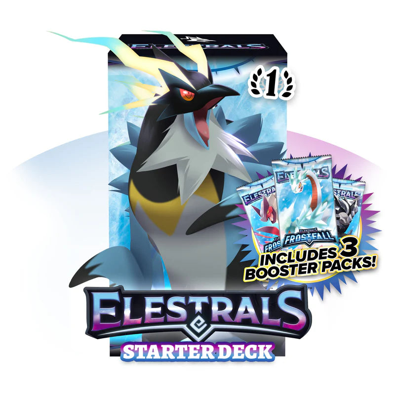 Elestrals - Frostfall Emperowatt Starter Deck with 3 Packs