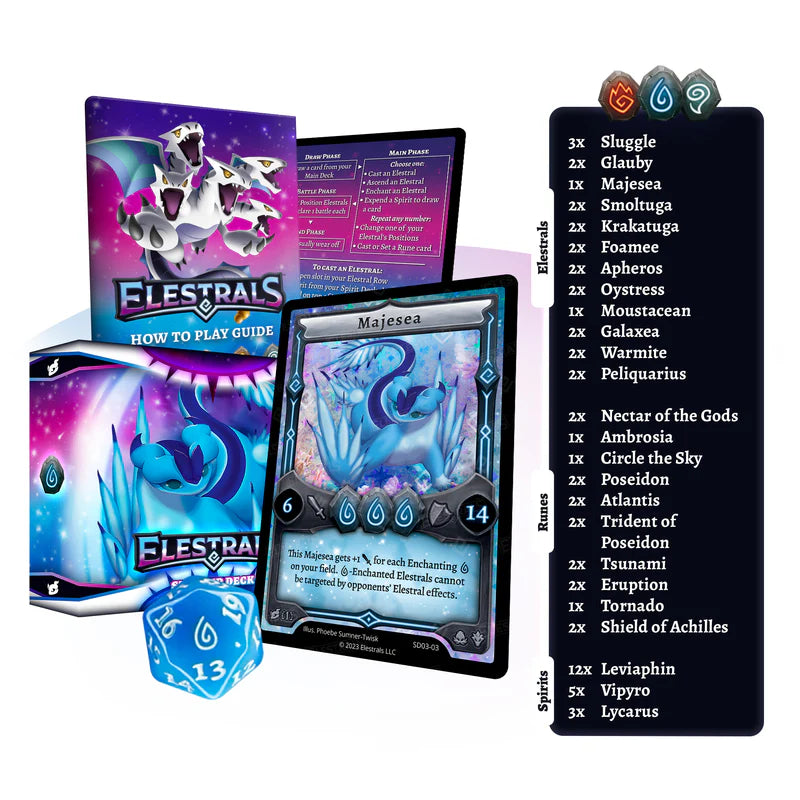 Elestrals - Base Set Majesea Starter Deck - 1st Edition