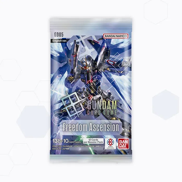 Gundam Card Game - Freedom Ascension Booster Pack - GD05