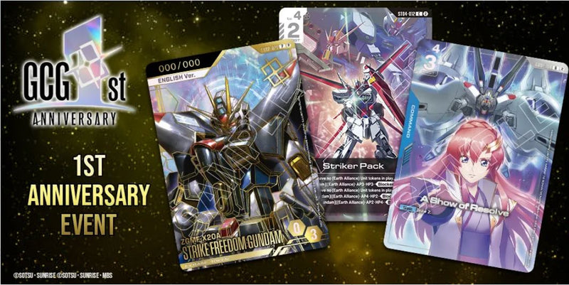 CMBGames- GUNDAM CARD GAME 1st Anniversary Event