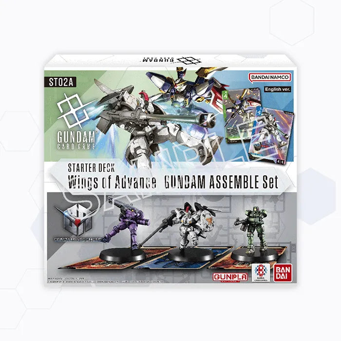 Gundam Card Game - Starter Deck - Wings of Advance Gundam Assemble Set [ST02A]