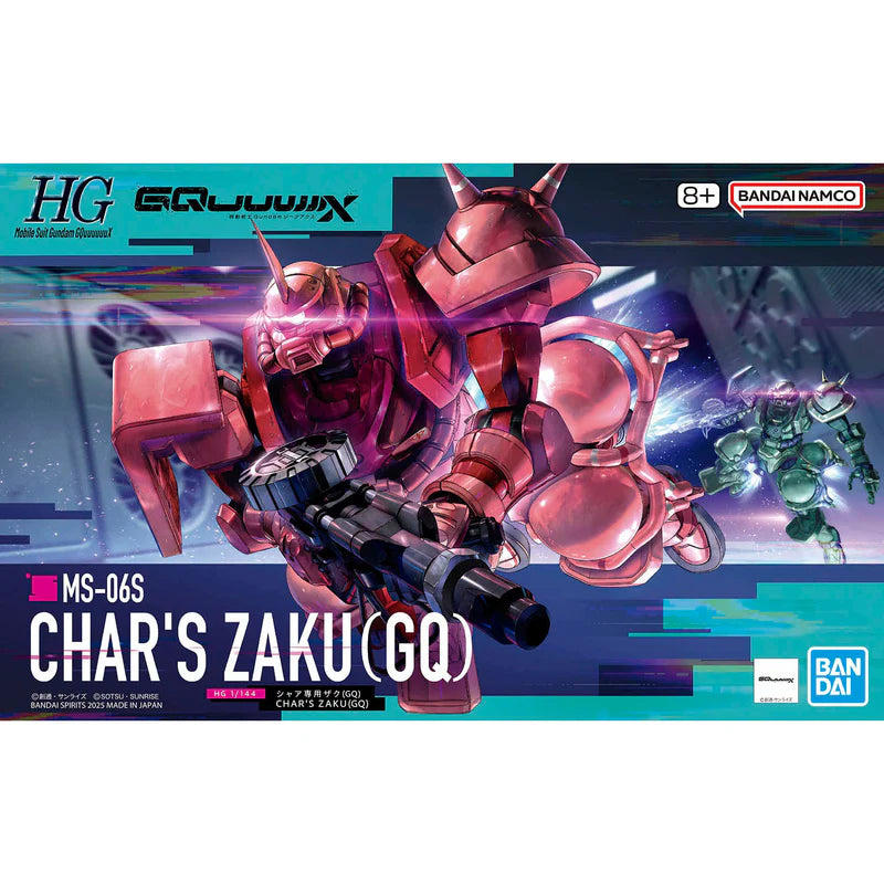 HG 1/144 Char's Zaku (GQ)