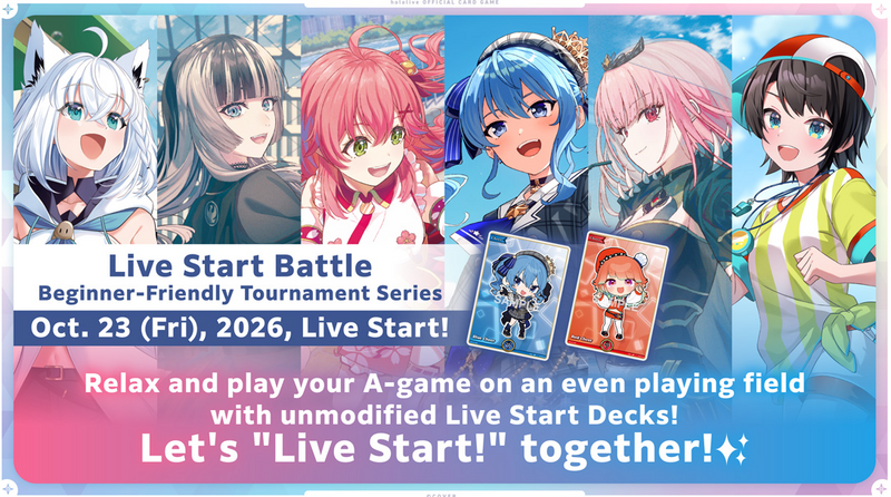 CMB Games - Hololive-  hOCGEN - Live Start Battle
