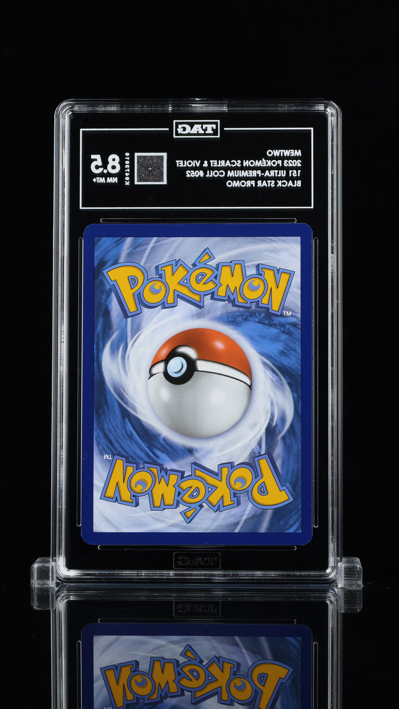Pokemon TCG Graded Card: 2023 Mewtwo #052 TAG[X] 8.5