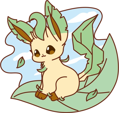 Custom CMB Leafeon Collectible Pin
