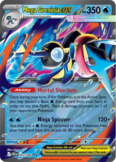 Pokemon - Mega Greninja ex Premium Collection