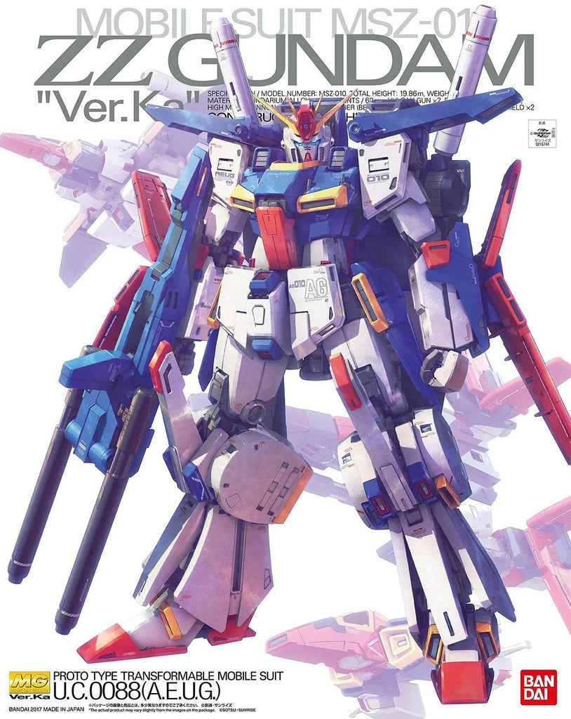 MG 1/100 ZZ Gundam Ver.Ka — Claw Me Baby MG 1/100 ZZ Gundam Ver.Ka — Claw Me Baby