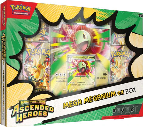 Pokémon - Évolution Méga - Héros Ascensionnés - Coffret Méga-Méganium/Aligatueur/Roigada ex