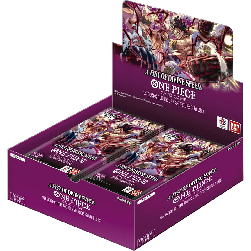 One Piece Card Game - OP11 - A Fist of Divine Speed - Booster Box