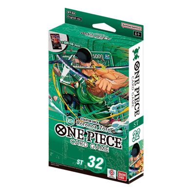 One Piece Card Game - Starter Deck - ST32 - Roronoa Zoro (Green)