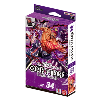 One Piece Card Game - Starter Deck - ST34 - Charlotte Katakuri (Purple)