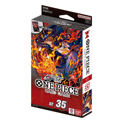 One Piece Card Game - Starter Deck - ST35 - Sabo (Red/Black)