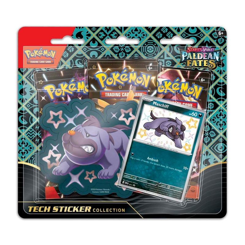 Pokemon - Scarlet and Violet - Paldean Fates - Tech Sticker Collection