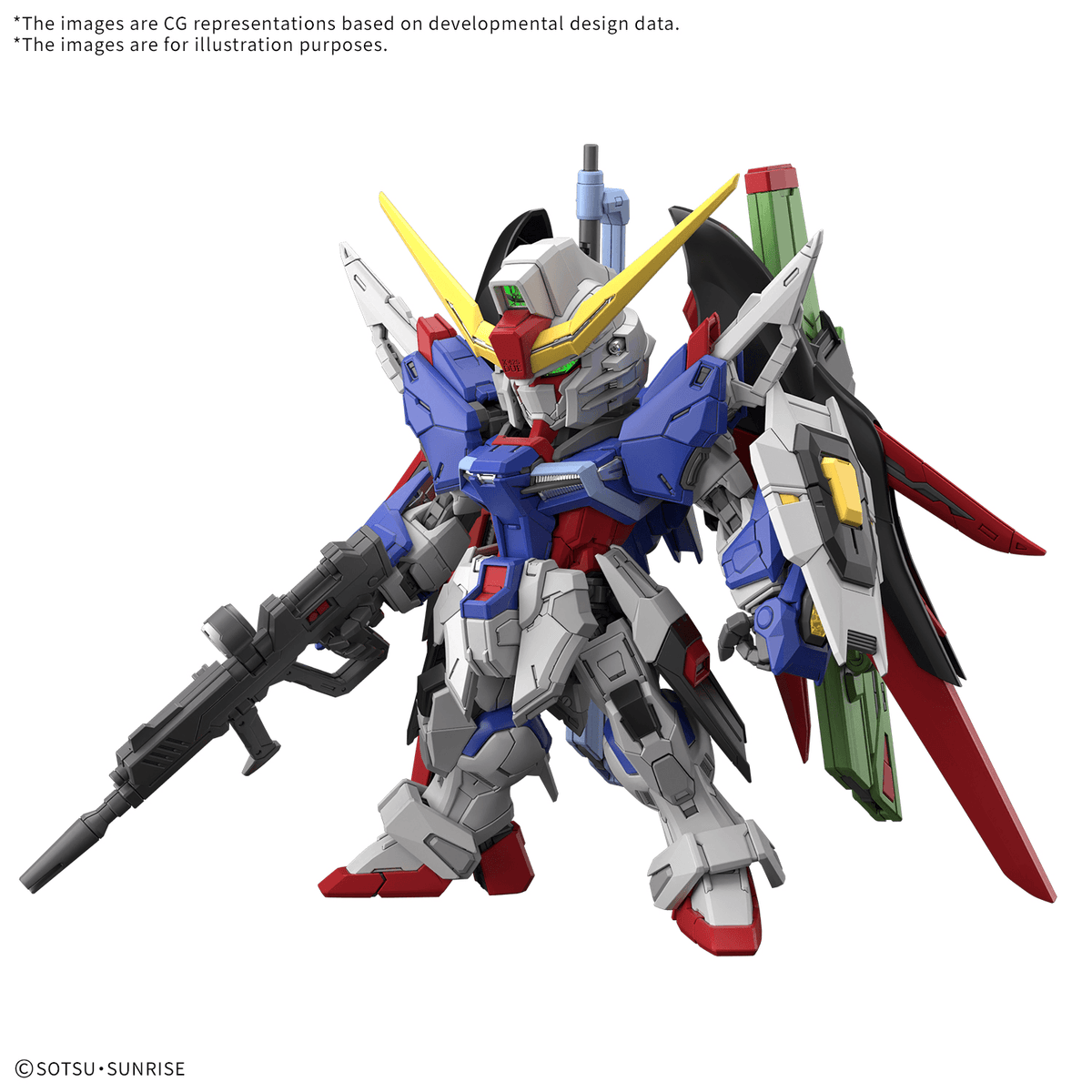 MGSD DESTINY GUNDAM & ZZ GUNDAM セット MGSD Destiny Gundam — Claw Me Baby