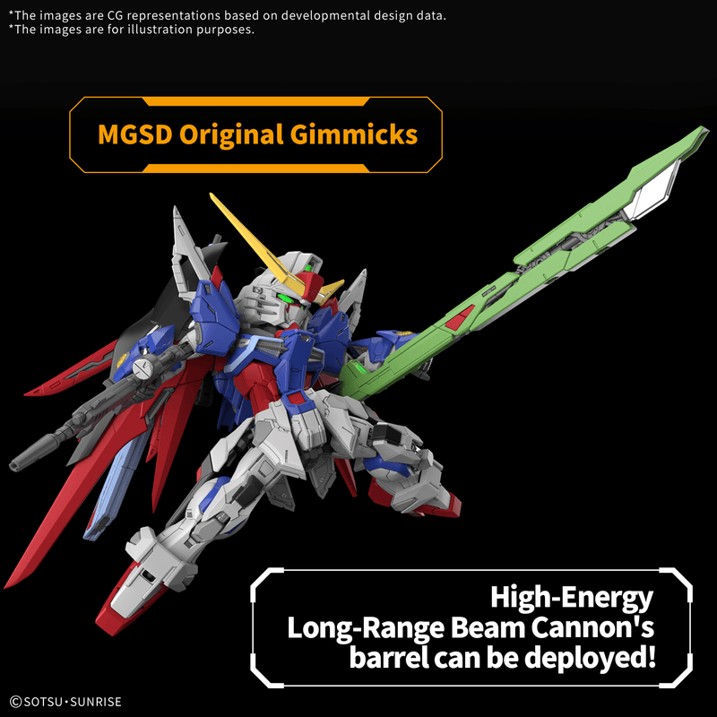 (PRE-ORDER) MGSD Destiny Gundam