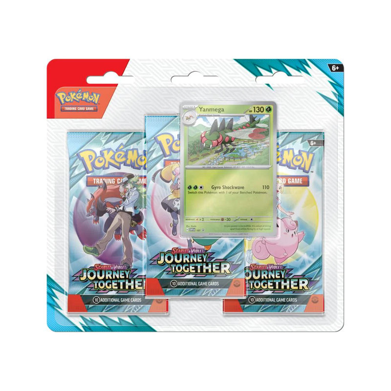 Pokemon - Scarlet and Violet - Journey Together - 3 Pack Blister (Various)