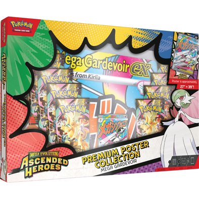 Pokémon - Évolution Méga - Héros Ascensionnés - Collection d'Affiches - Méga Gardevoir ex