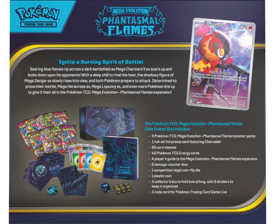 Pokemon - Mega Evolution - Phantasmal Flames - Elite Trainer Box