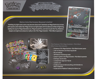 Pokémon - Mega Evolution - Pitch Black - Elite Trainer Box