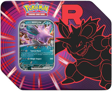 Pokemon - Team Rocket Tins - Team Rocket’s Nidoking ex